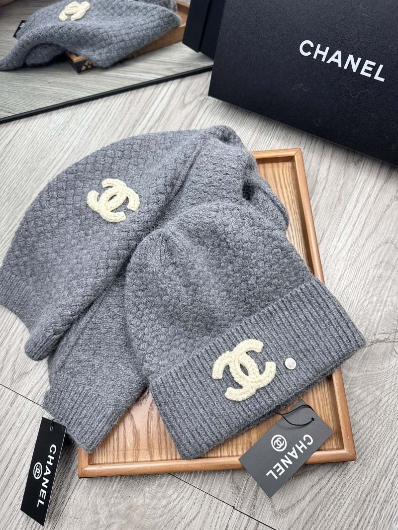 Chanel Caps Scarfs